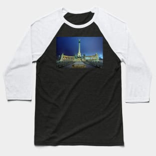 Heroes' Square - Budapest Baseball T-Shirt